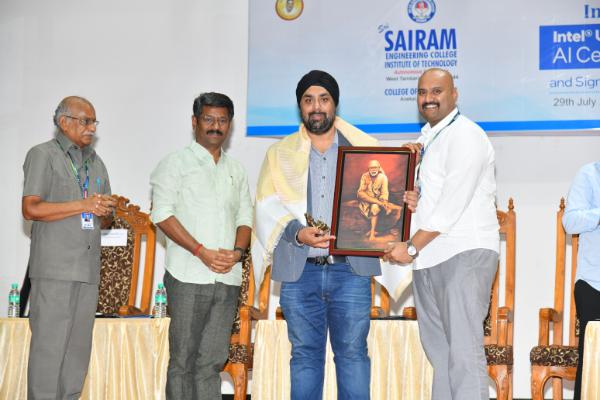 Inauguration of Intel® Unnati AI Centre (14)